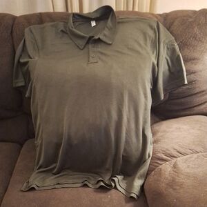 Classic Men's Green Polo Shirt